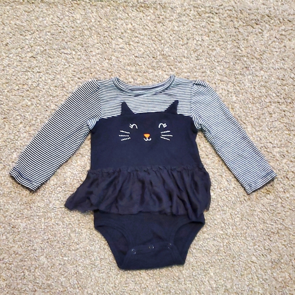 Infant Halloween Onsie with tutu